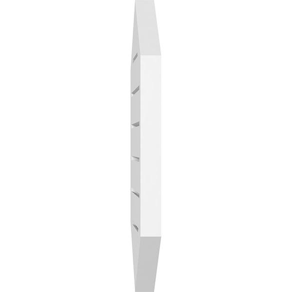 16x22W x 24x22H PVC Gable Vent Z9708