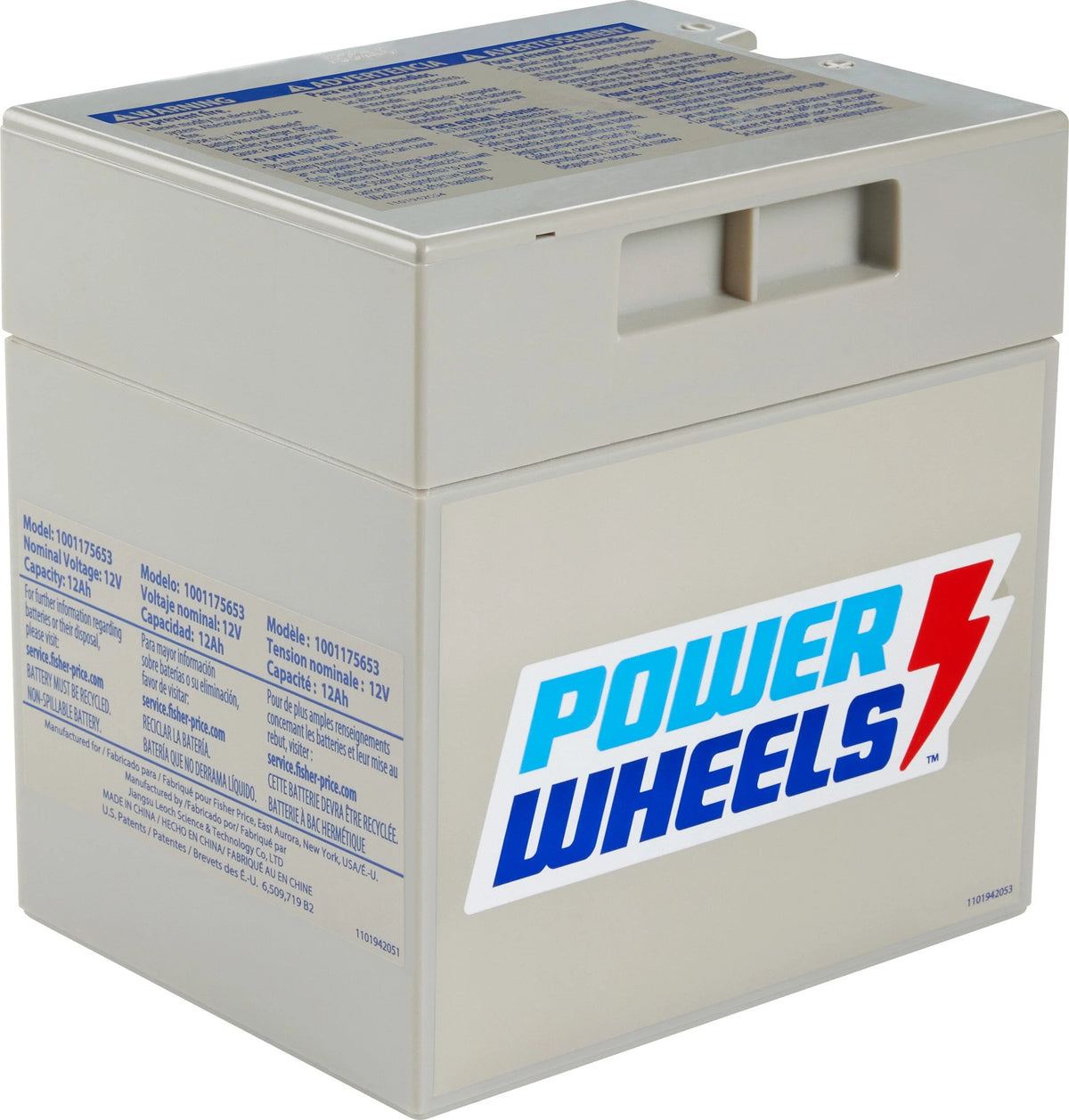 12-Volts Rechargeable Replacement Battery L46553