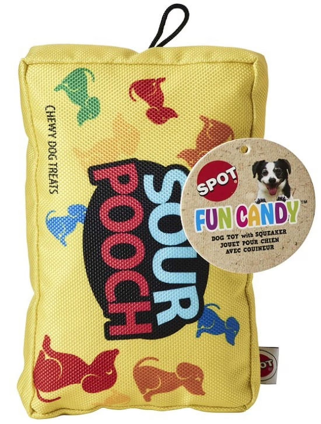 Sour Pooch Plush Dog Toy Q7622