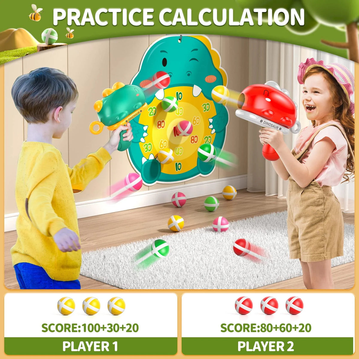 Dinosaur Dart Board Outdoor Toys A583
