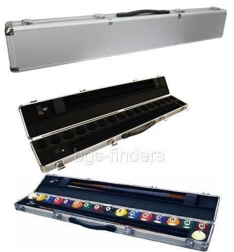 Billiard/Pool Cue & Ball Locking Hard Travel Case X43567