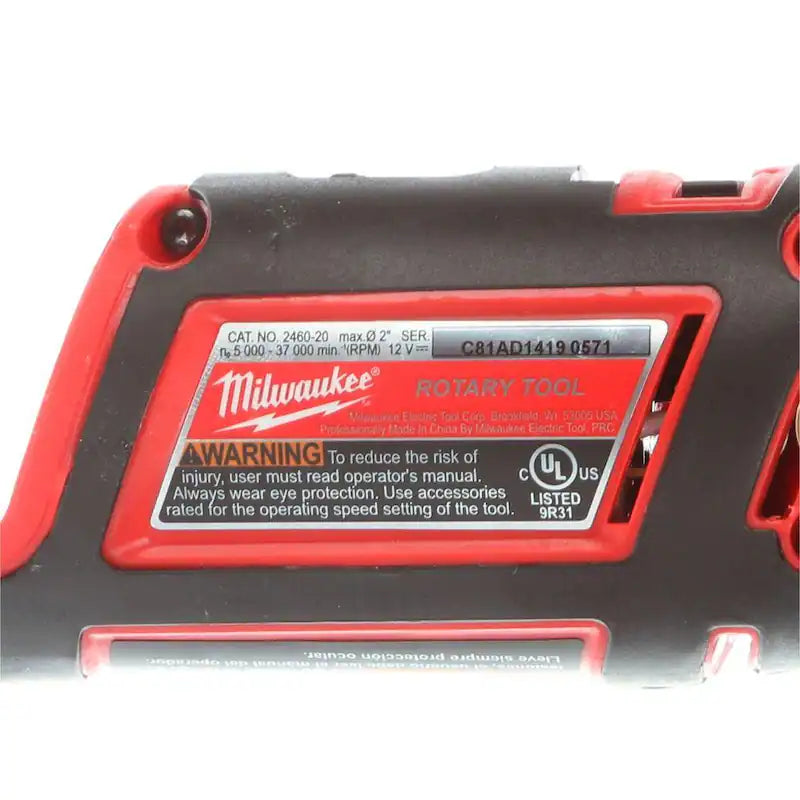 12V Lithium-Ion Cordless Rotary Tool F3107