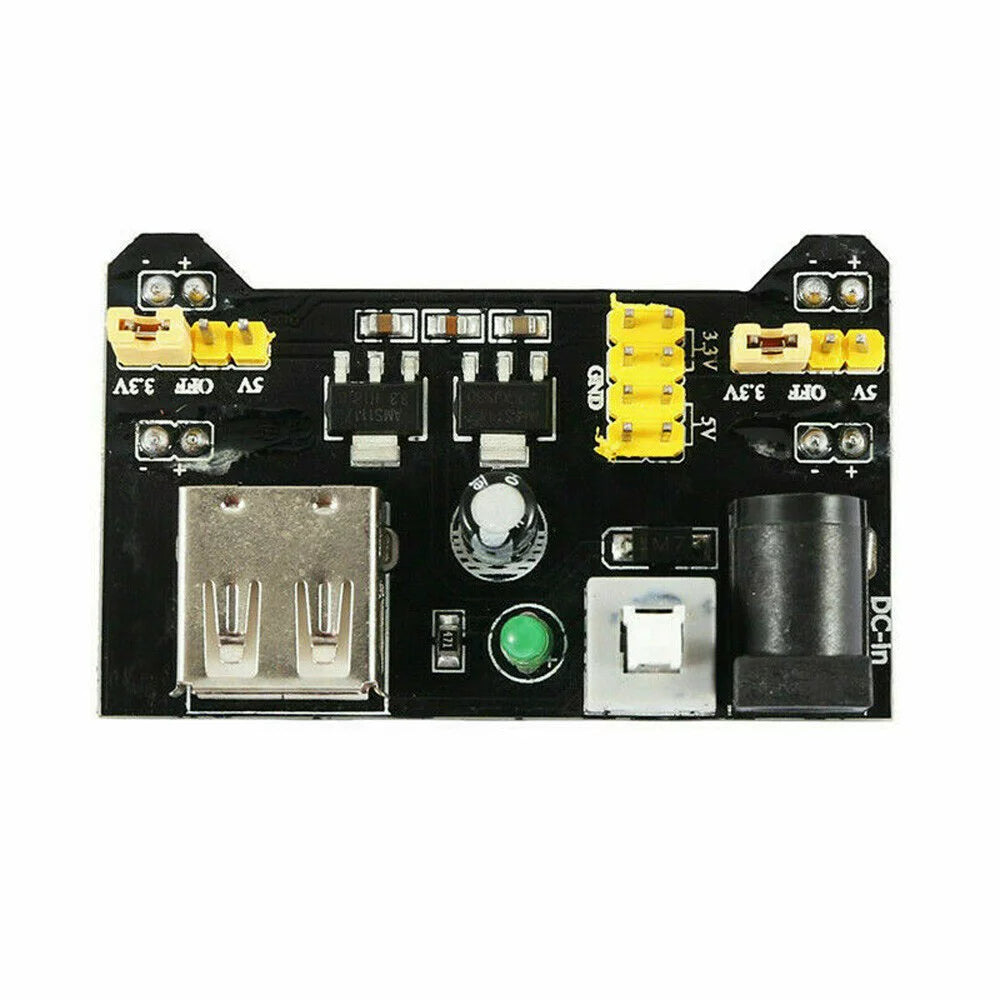 830 Tie-points Breadboard Power Supply Starter Kit J36503