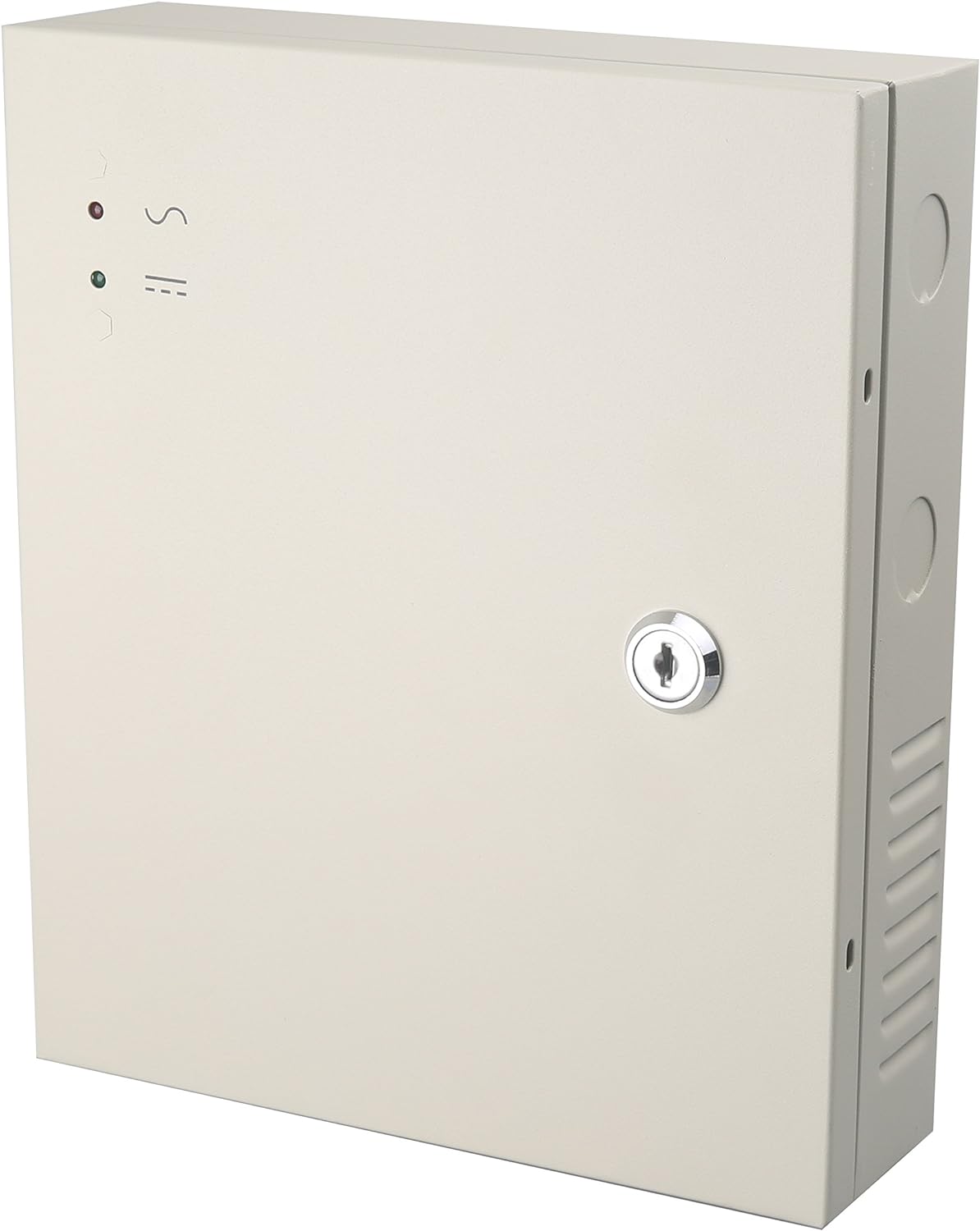 18 Channel DC12V 20 Amp Reset Fuse CCTV DC Distributed Power Box with AC Plug and Lock E4748