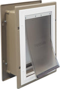 Aluminum Pet Door with Telescoping Tunnel, Medium I69283