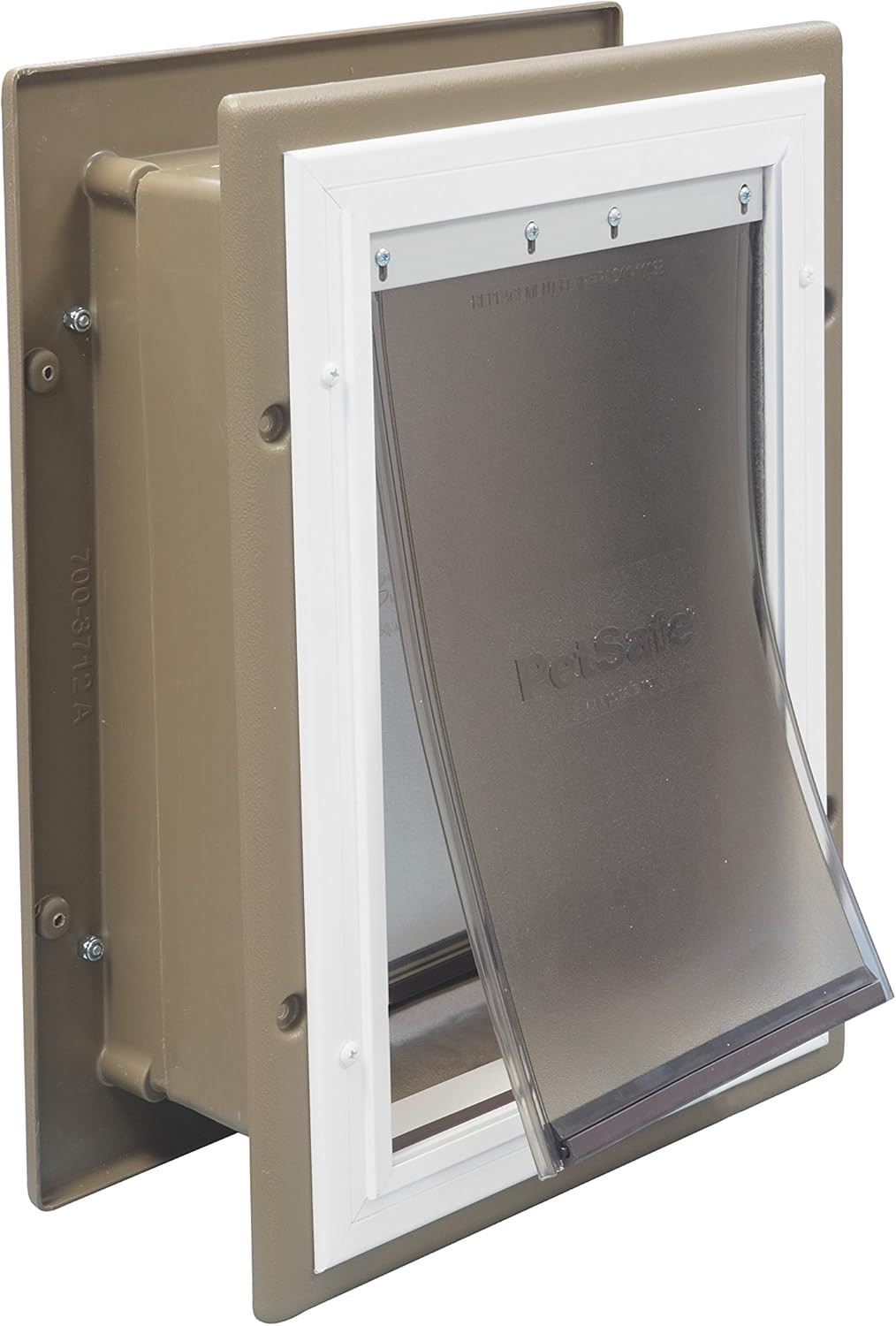 Aluminum Pet Door with Telescoping Tunnel, Medium I69283