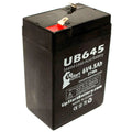 6V 4.5Ah Sealed Lead Acid Battery with F1 to F2 Terminal Adapters H18320