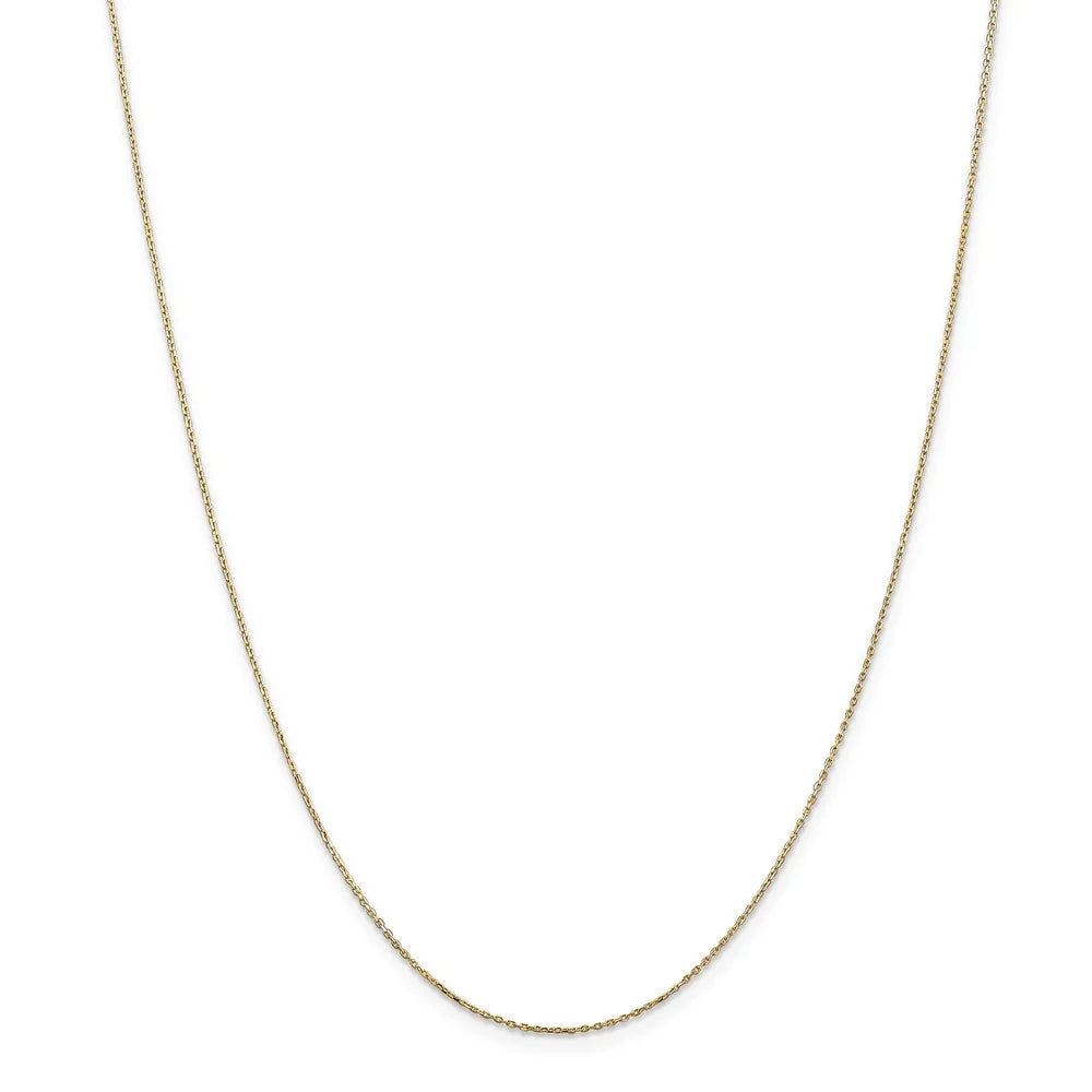 14k Yellow Gold Disc Necklace D781844