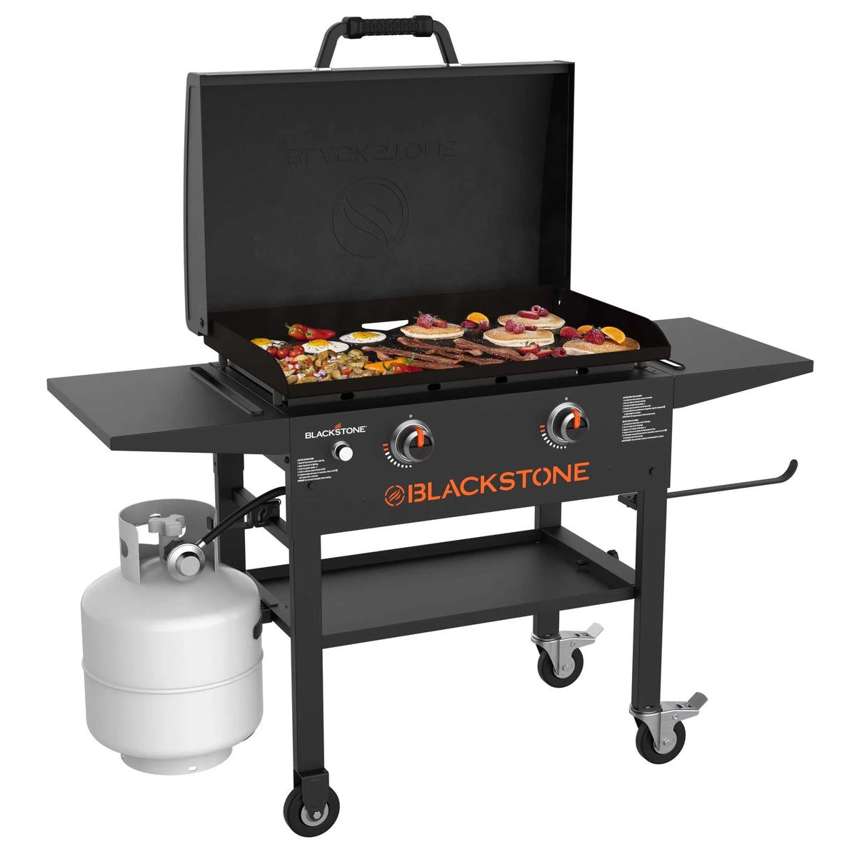 2-Burner 28” Propane Griddle with Hood Y381495