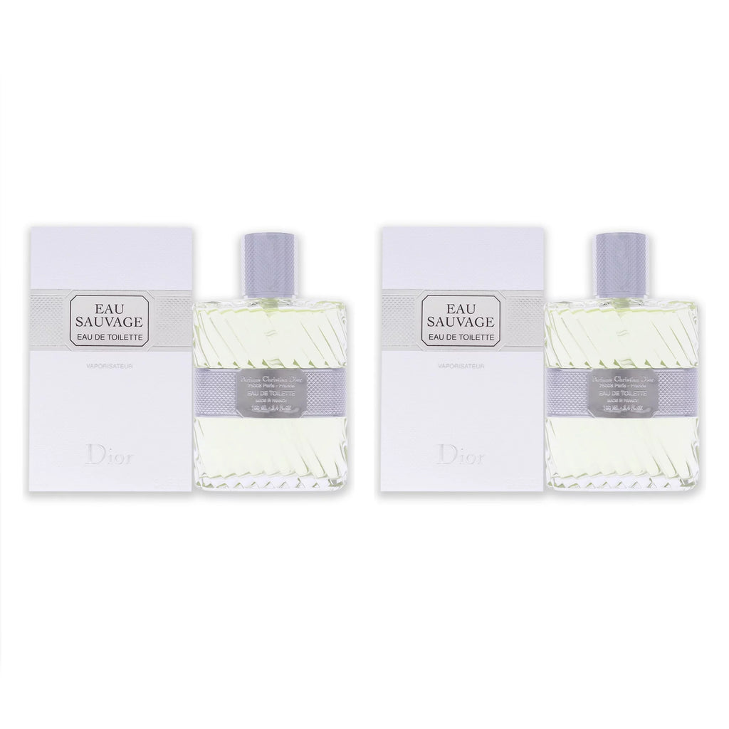 Eau Sauvage EDT Spray 3.4 oz Pack of 2 J375