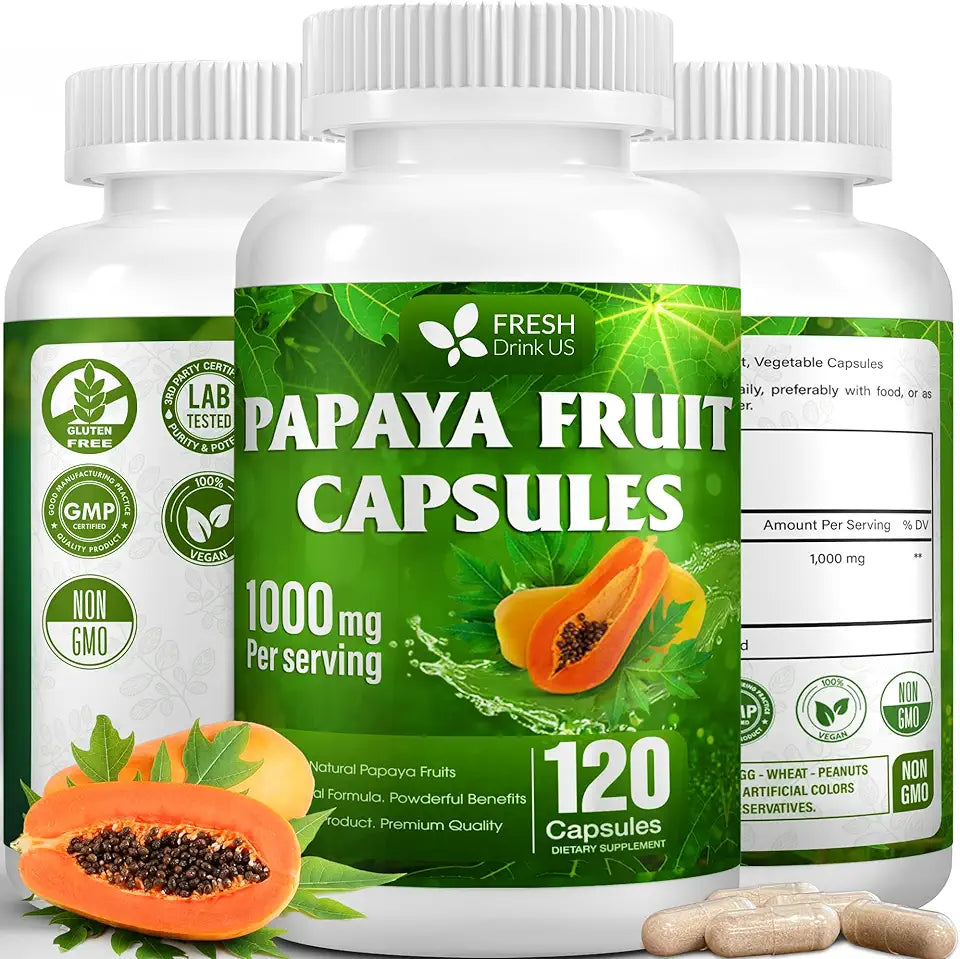 Papaya Fruit Extract Capsules K7611