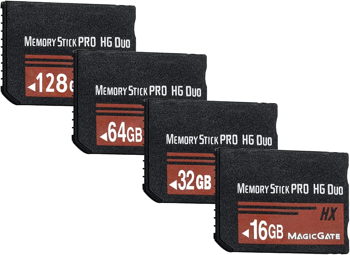 128GB High Speed Memory Stick Duo Pack of 2 W7889