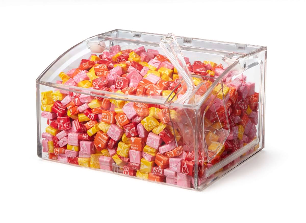 2.1 Gal Clear Scoop Bin with Scoop G1637