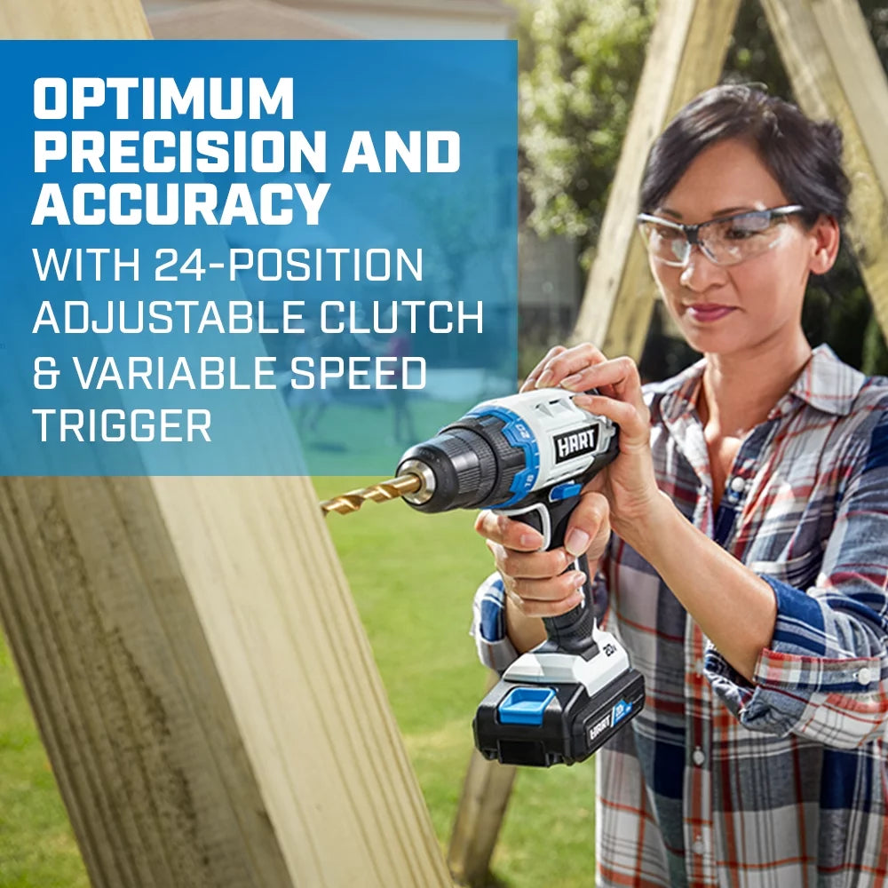 Cordless 1/2-inch Drill and LED Light Kit with 14-Piece Accessory Kit D9353