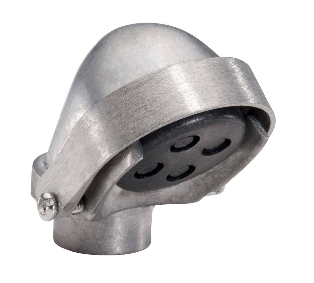 Aluminum Threaded Service Entrance Cap, 3x22 Z836425