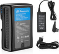 190Wh V Mount V-Lock Battery with D-Tap Output Cable and D-Tap Charger B9664
