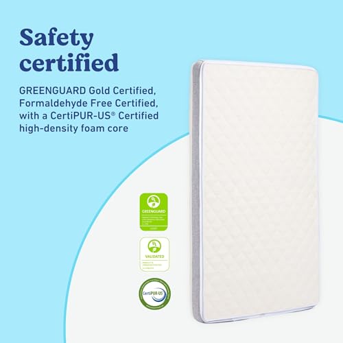2-in-1 Crib & Toddler Mattress X268904