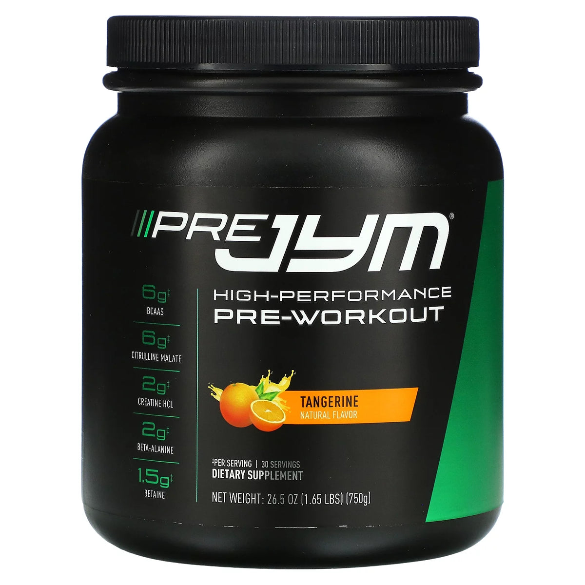 Pre Workout Powder Tangerine 30 Servings Q159081