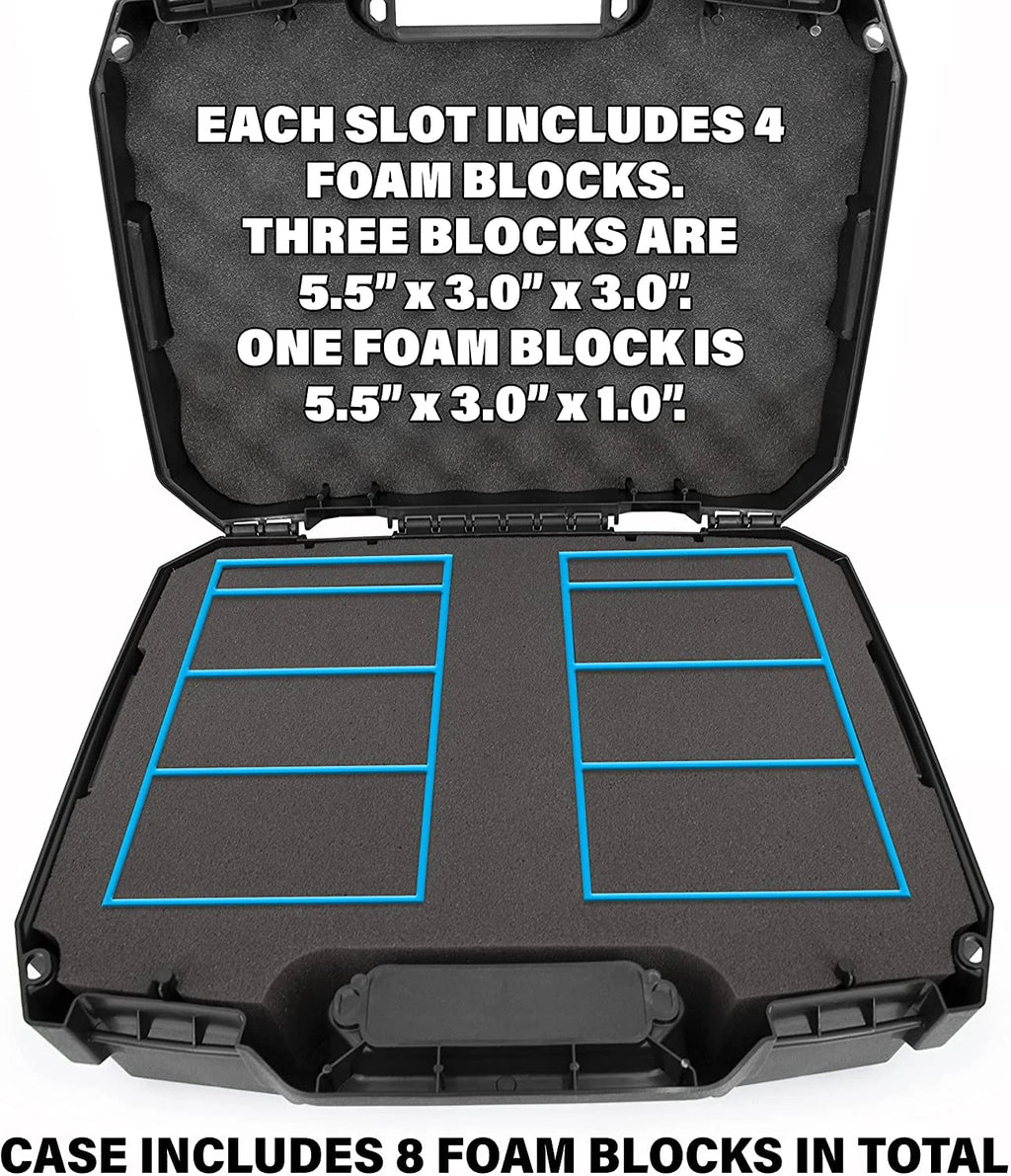 Graded Card Case with 2 Custom Foam Slots Y223