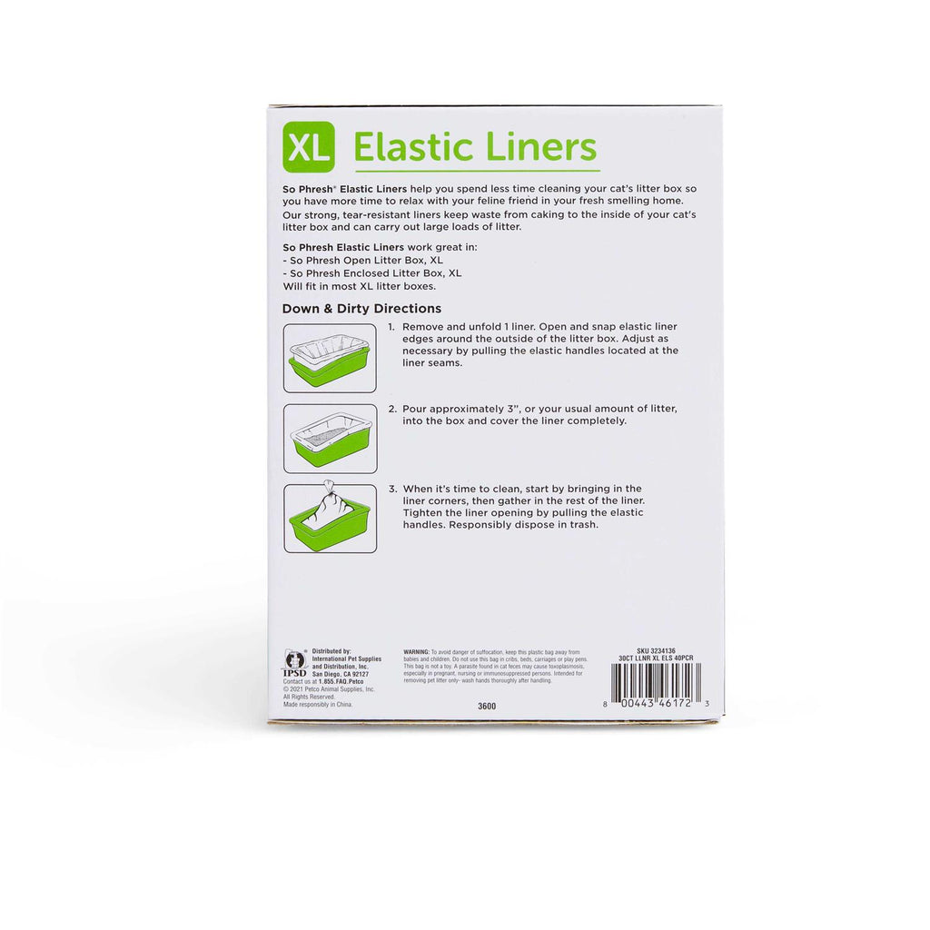 Elastic Litter Liners C19829