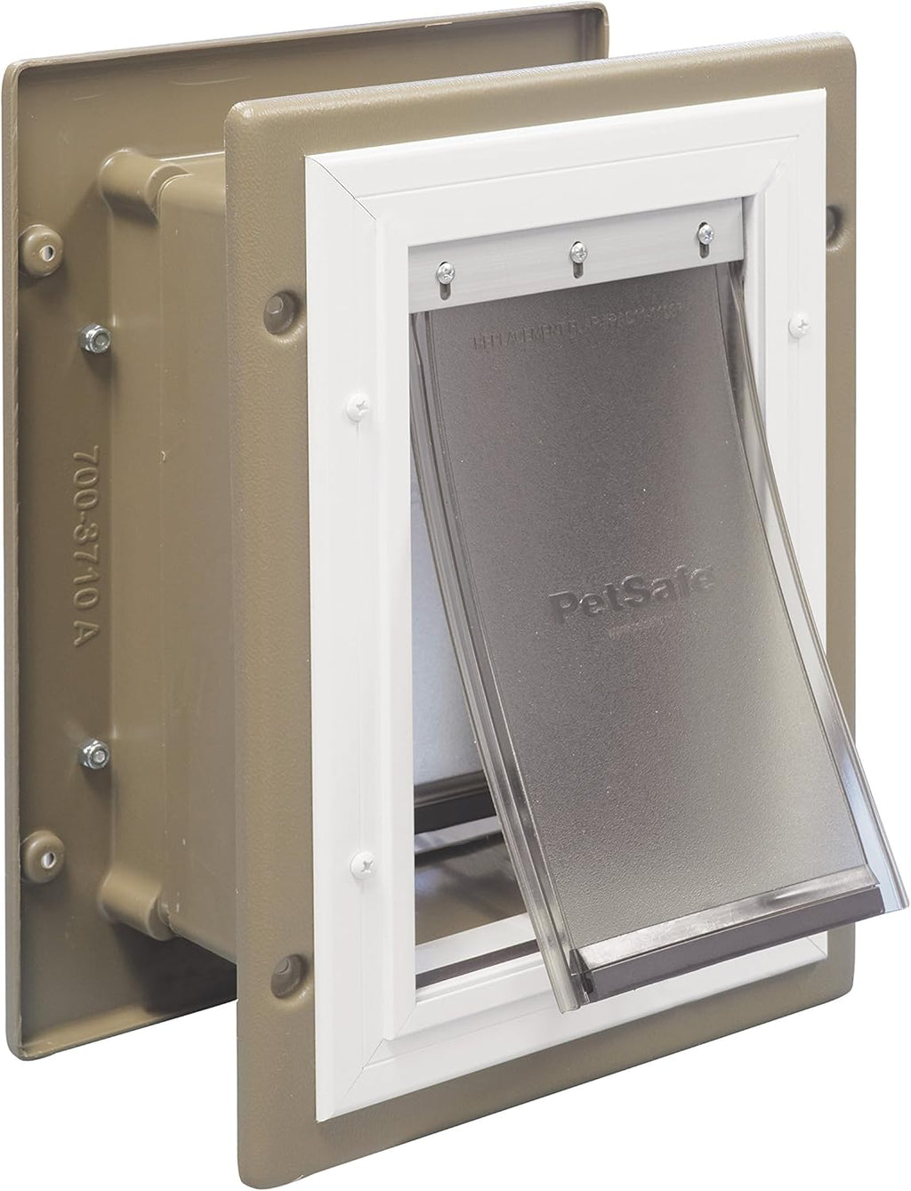 Aluminum Pet Door with Telescoping Tunnel, Medium I69283