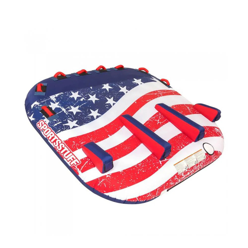 Stars & Stripes 3 Rider Towable Tube O8140