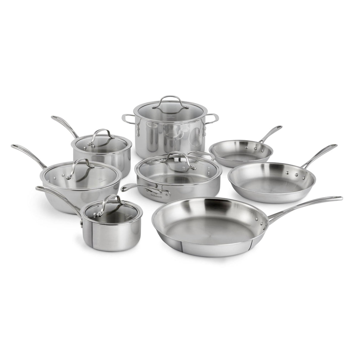 13-Piece Stainless Steel Cookware Set E3015
