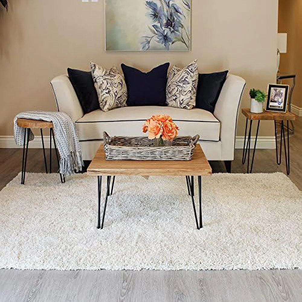 Rustic Square Old Elm Coffee Table N108