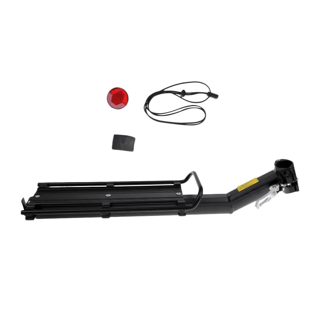 Alloy Rear Pannier Bag Luggage Carrier Rack Bike Seat K4648