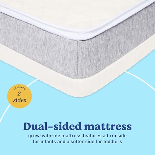 2-in-1 Crib & Toddler Mattress X268904