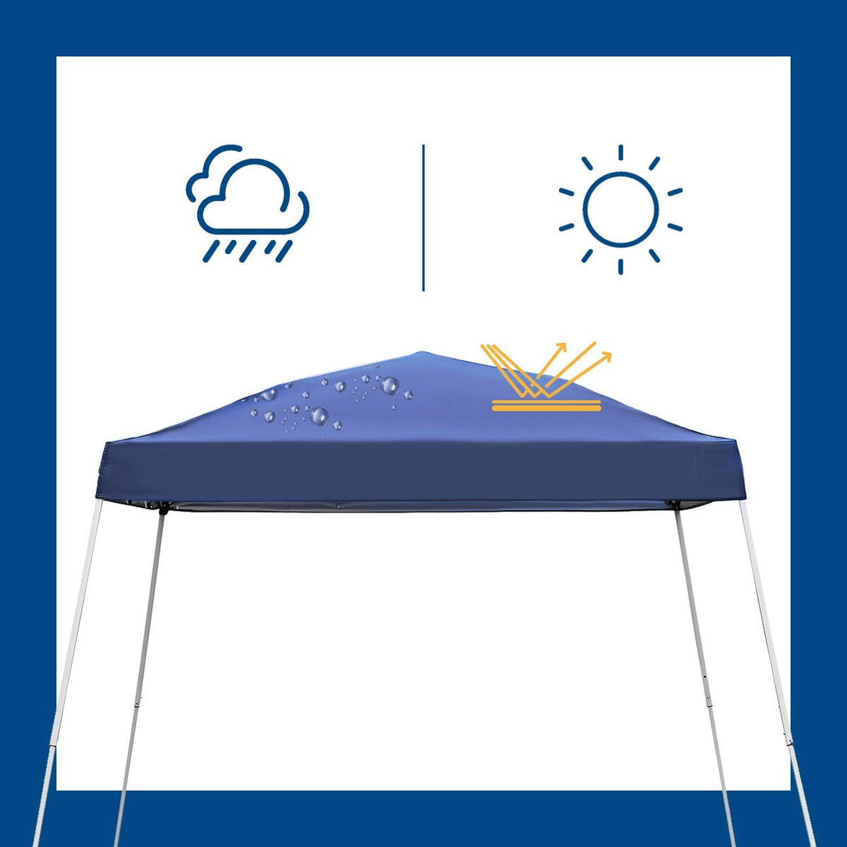8x8 FT Pop up Canopy Tent F3007
