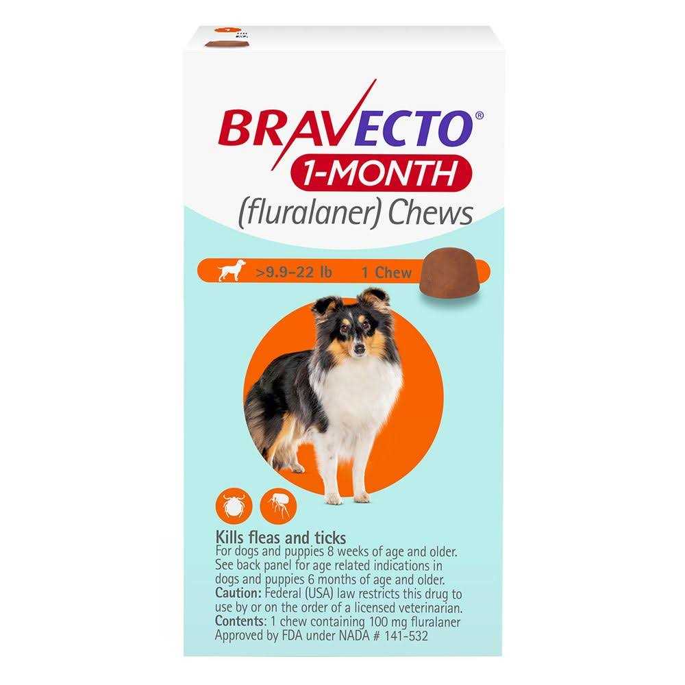 1-Month Chews for Dogs 9.9-22 lbs I980500