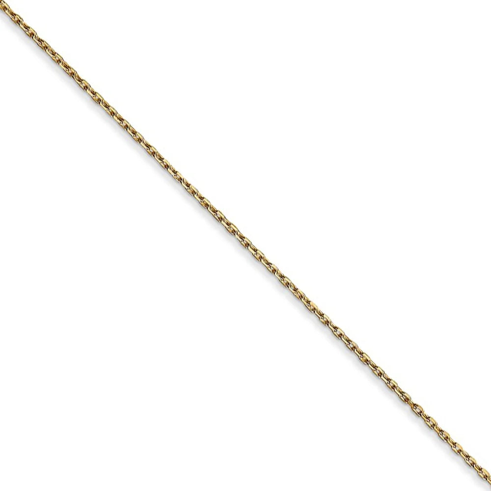 14k Yellow Gold Disc Necklace D781844