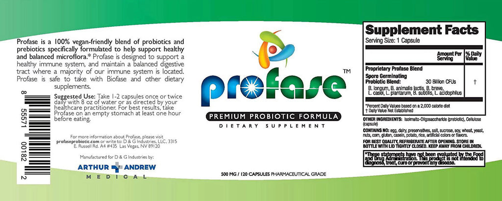 120 Capsules Probiotic Formula A40030