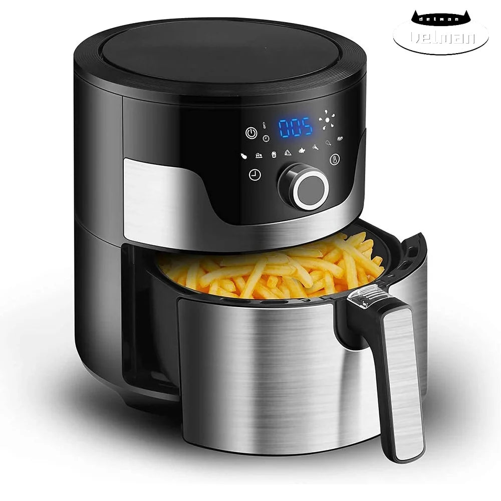 8-in-1 Basket Air Fryer with Digital Touchscreen B7860
