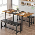Extendable Kitchen Table with Benches S803118