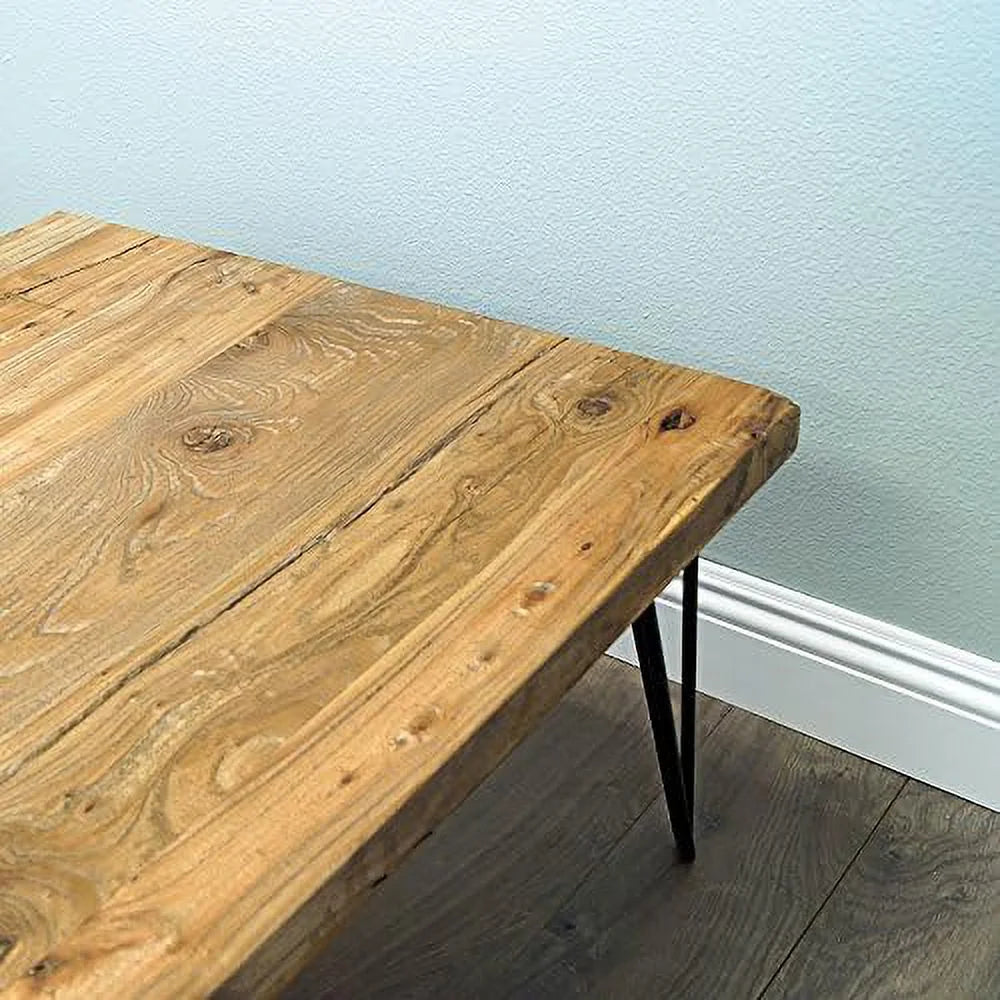 Rustic Square Old Elm Coffee Table N108