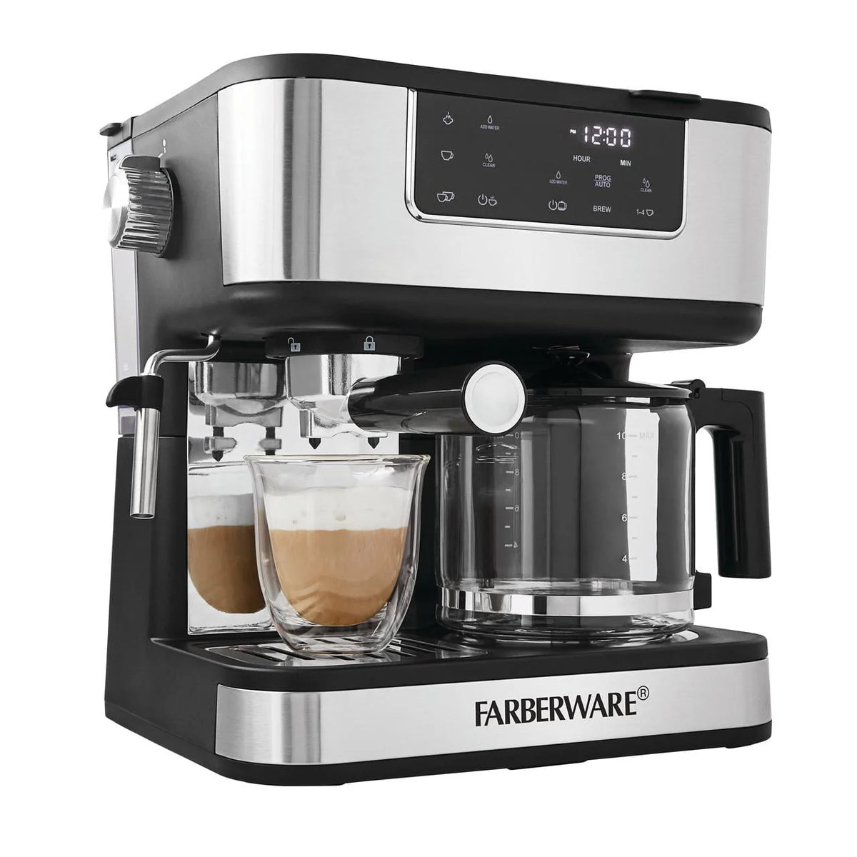 10 Cup Coffee and Espresso Maker H388