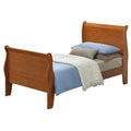 Twin Bed Oak M423
