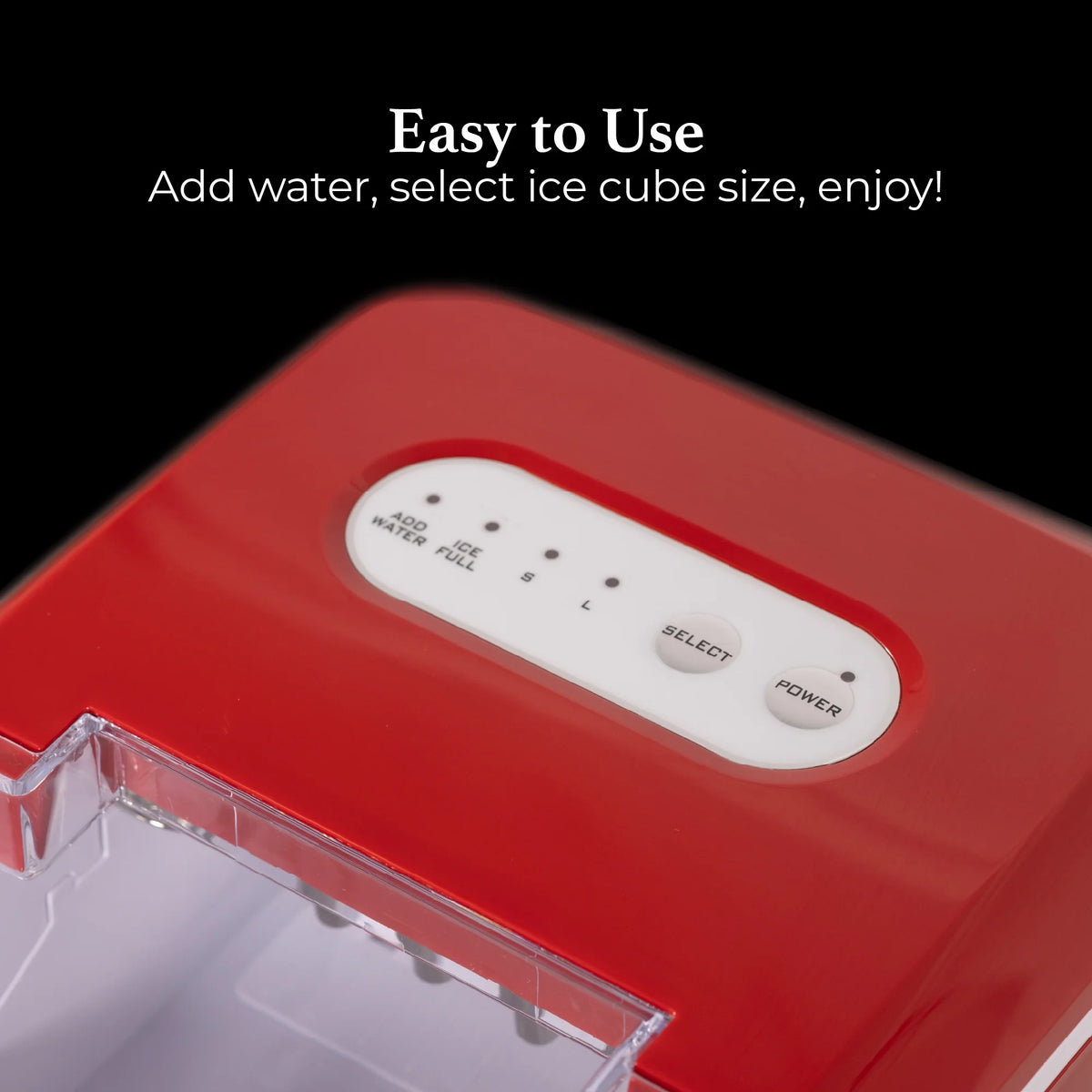26-Pound Automatic Portable Countertop Ice Maker Machine C849