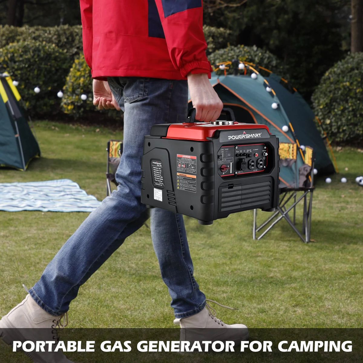 1500 Watt Portable Gas Inverter Generator J78164