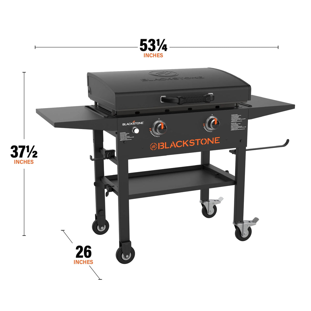 2-Burner 28” Propane Griddle with Hood Y381495