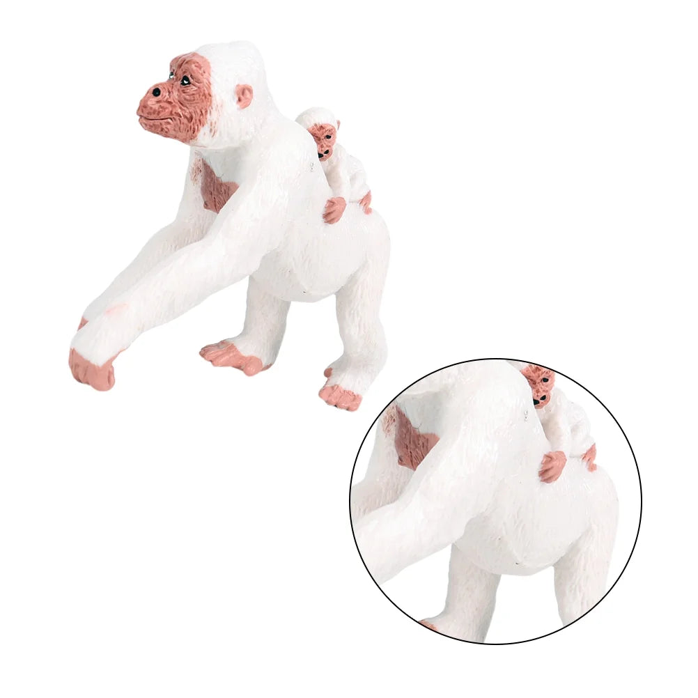Fake Monkey Toy Educational Model Plaything Ornaments T465170